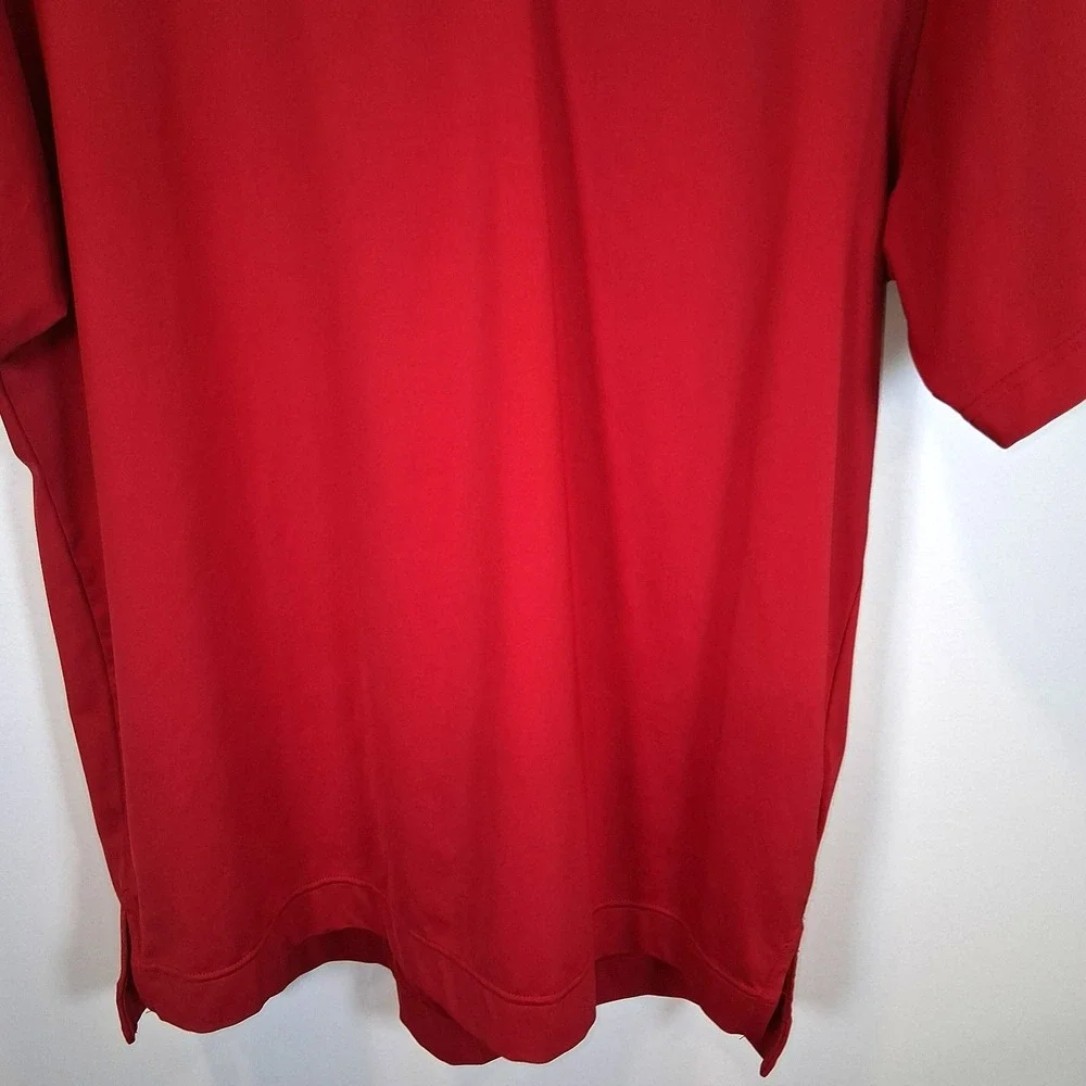 FootJoy‎ Red Performance Golf Polo Medium Athletic Country Club Golfcore Shirt